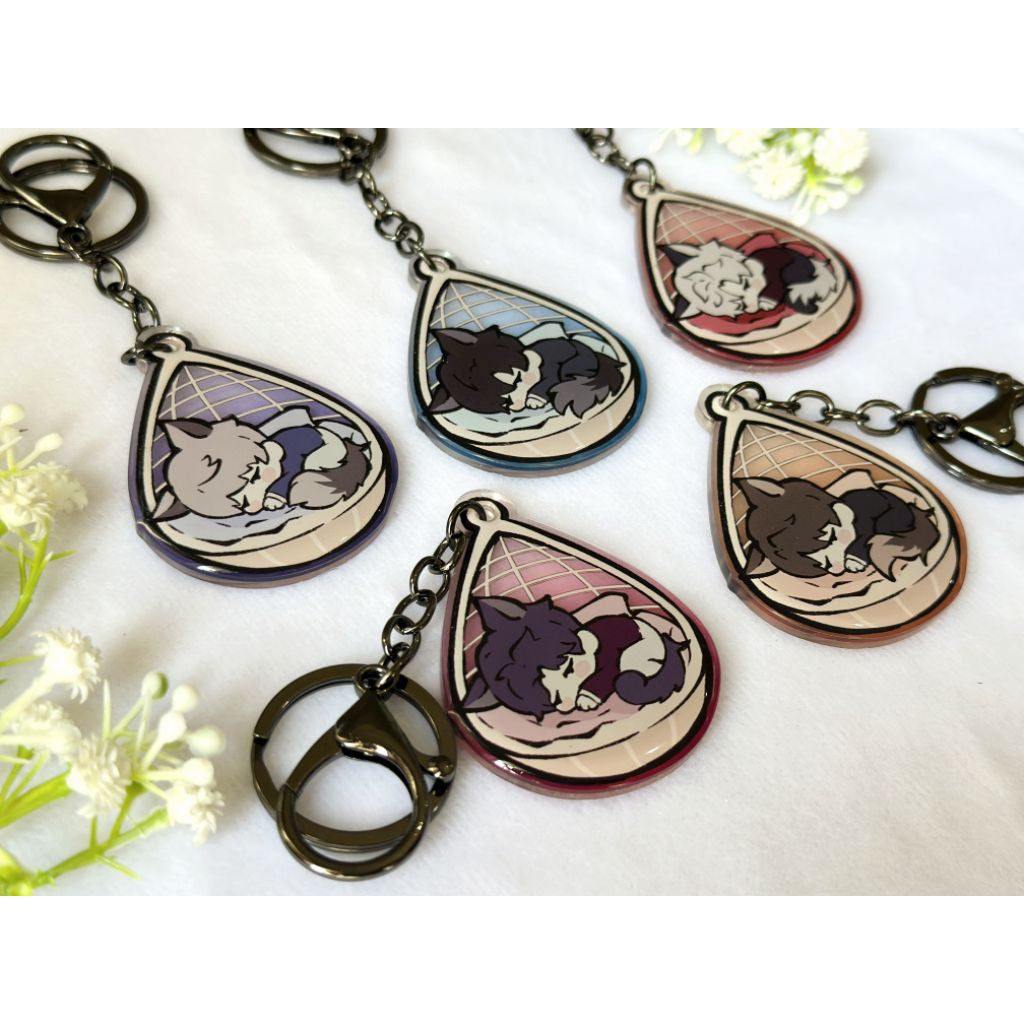 Love and Deepspace Acrylic Epoxy Keychain Pendant