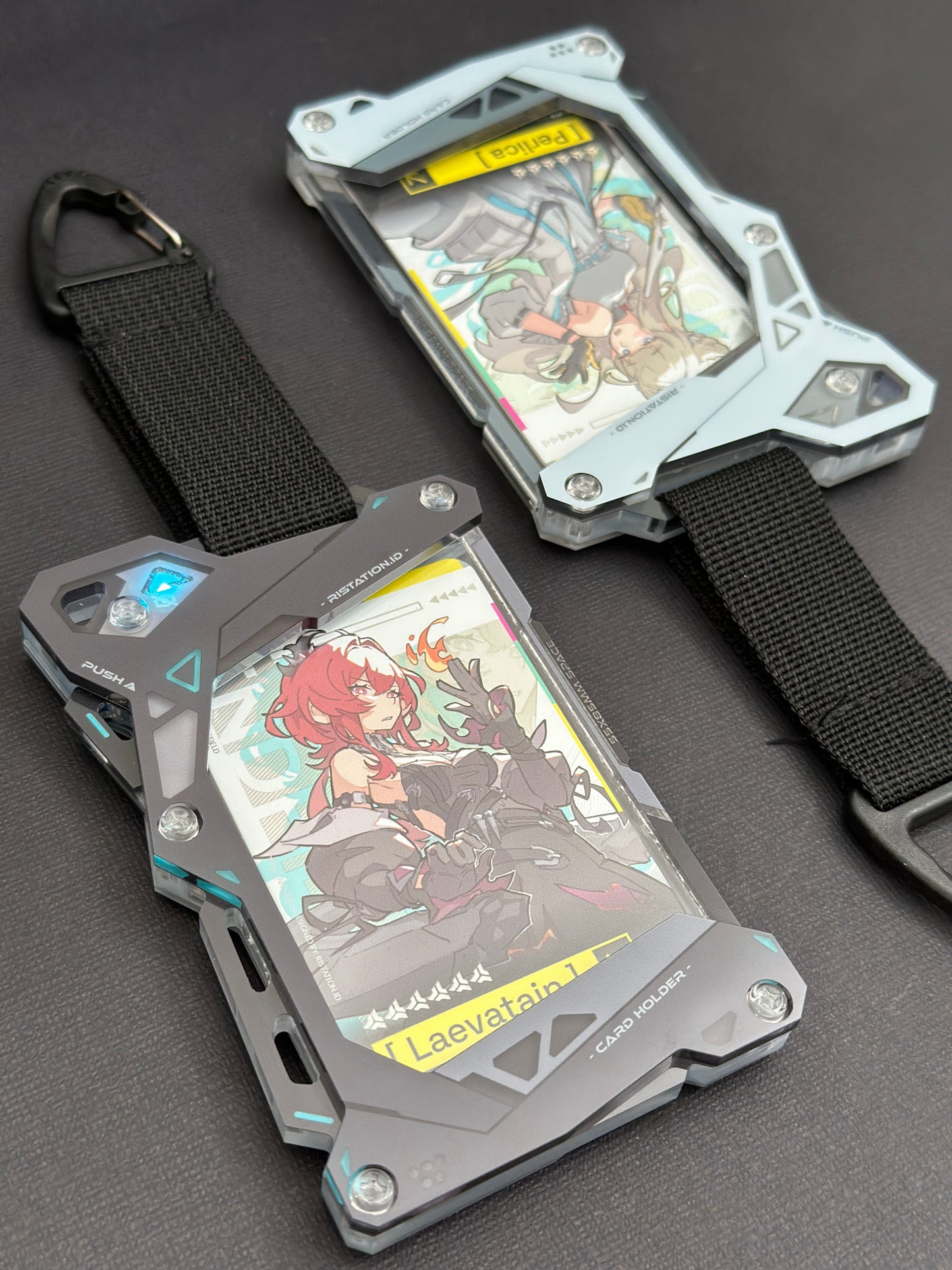 (PRE-ORDER) Mecha Style Slide Card Holder