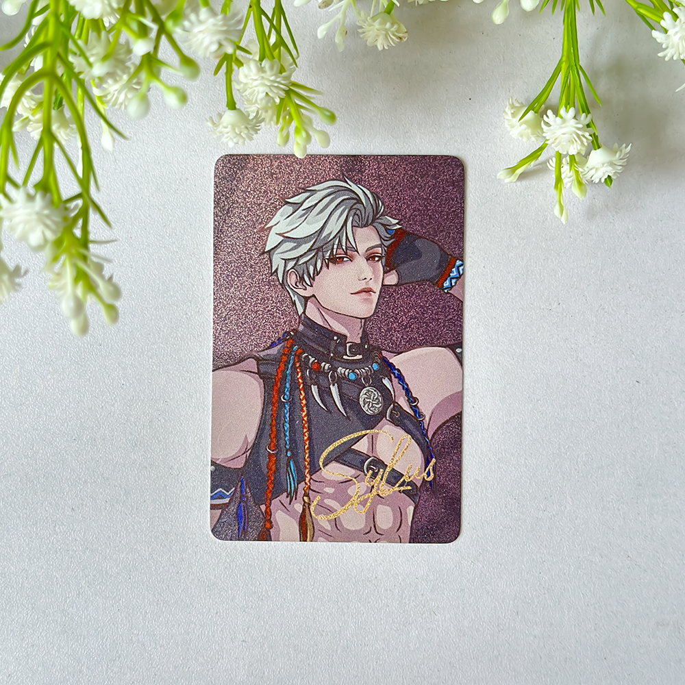 Love and Deepspace - Glitter Holo Background - Photocard