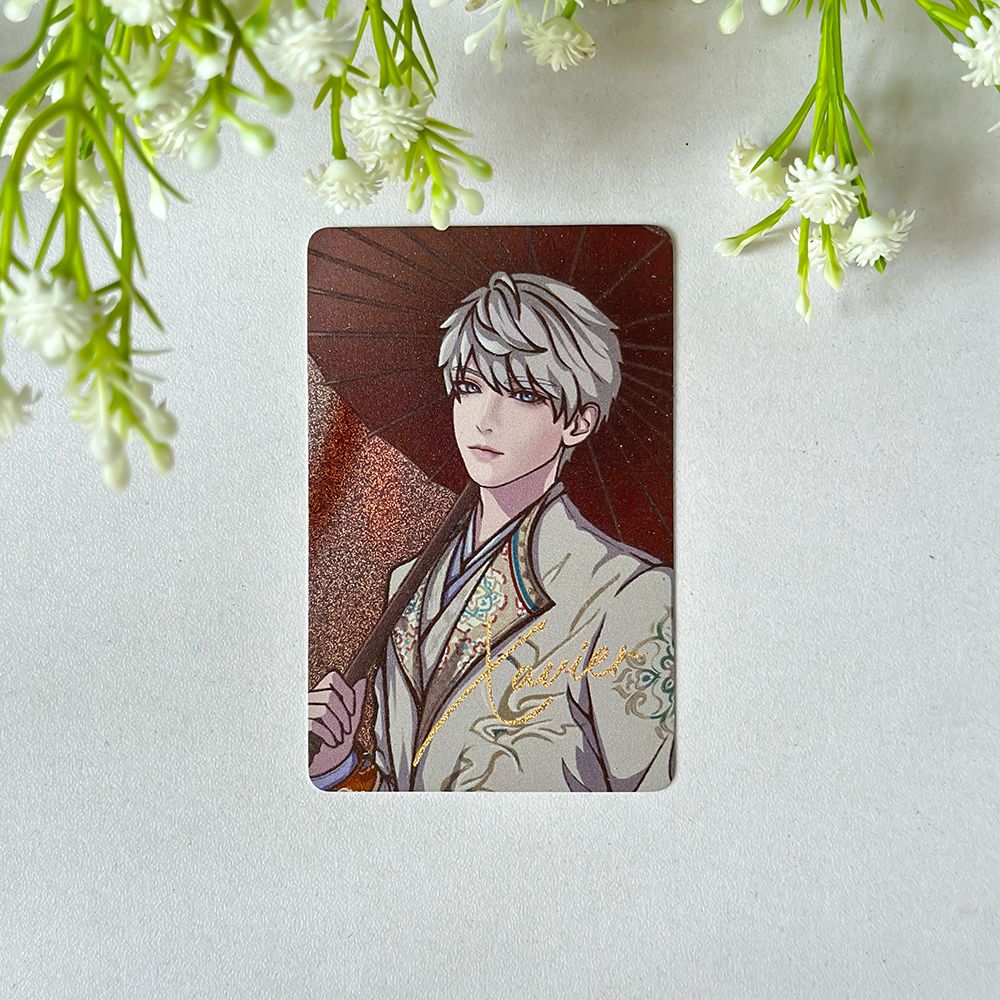 Love and Deepspace - Glitter Holo Background - Photocard