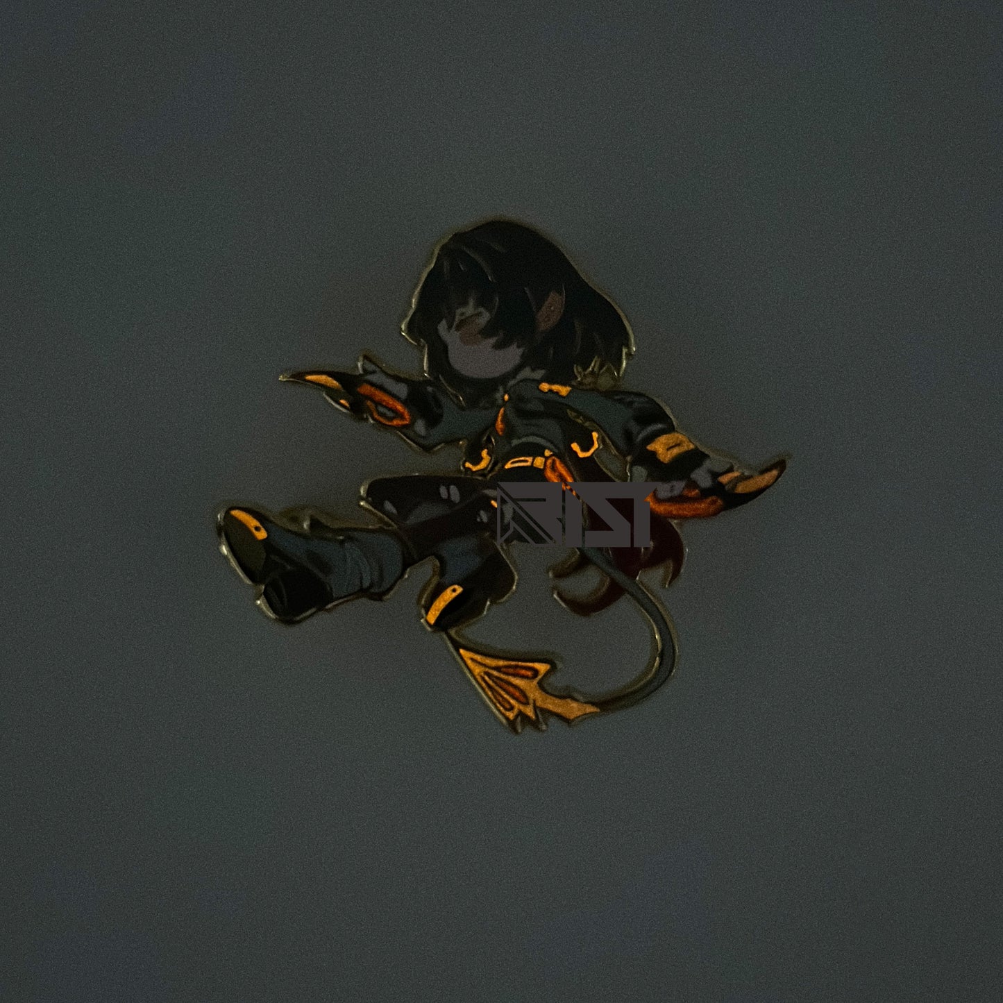 Jane Doe - Zenless Zone Zero - Glow In the Dark - Hard Enamel Pin