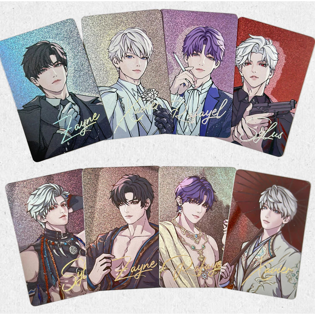 Love and Deepspace - Glitter Holo Background - Photocard