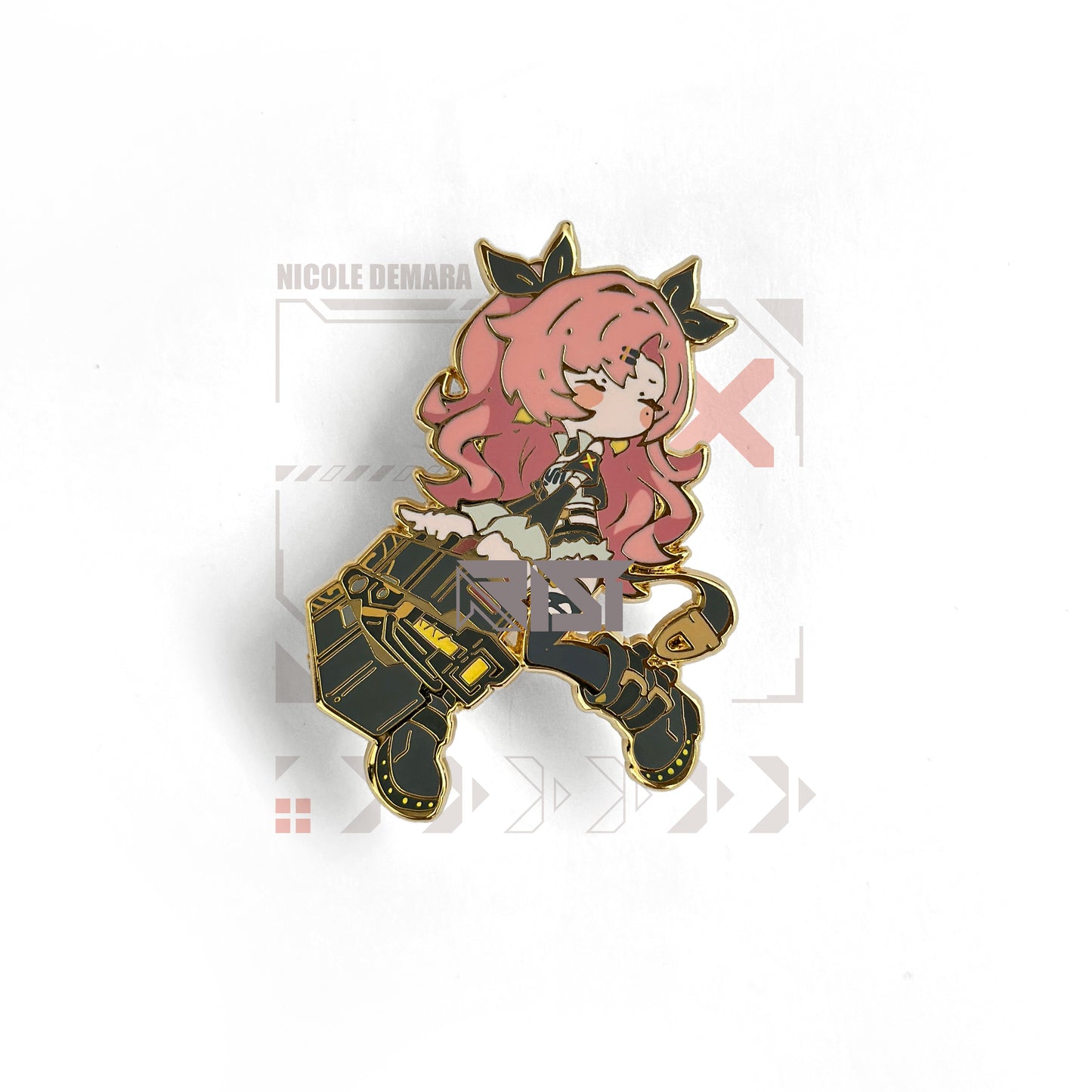 Nicole Demara - Zenless Zone Zero - Glow In the Dark - Hard Enamel Pin
