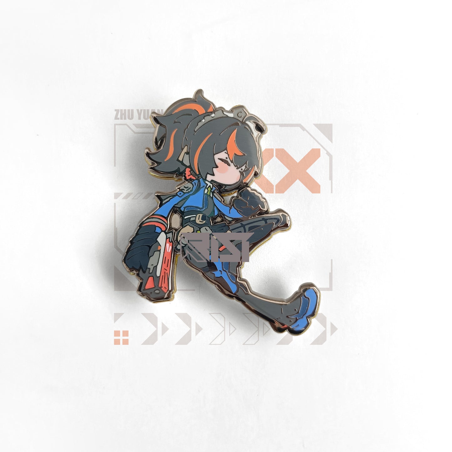 Zhu Yuan - Zenless Zone Zero - Glow In the Dark - Hard Enamel Pin