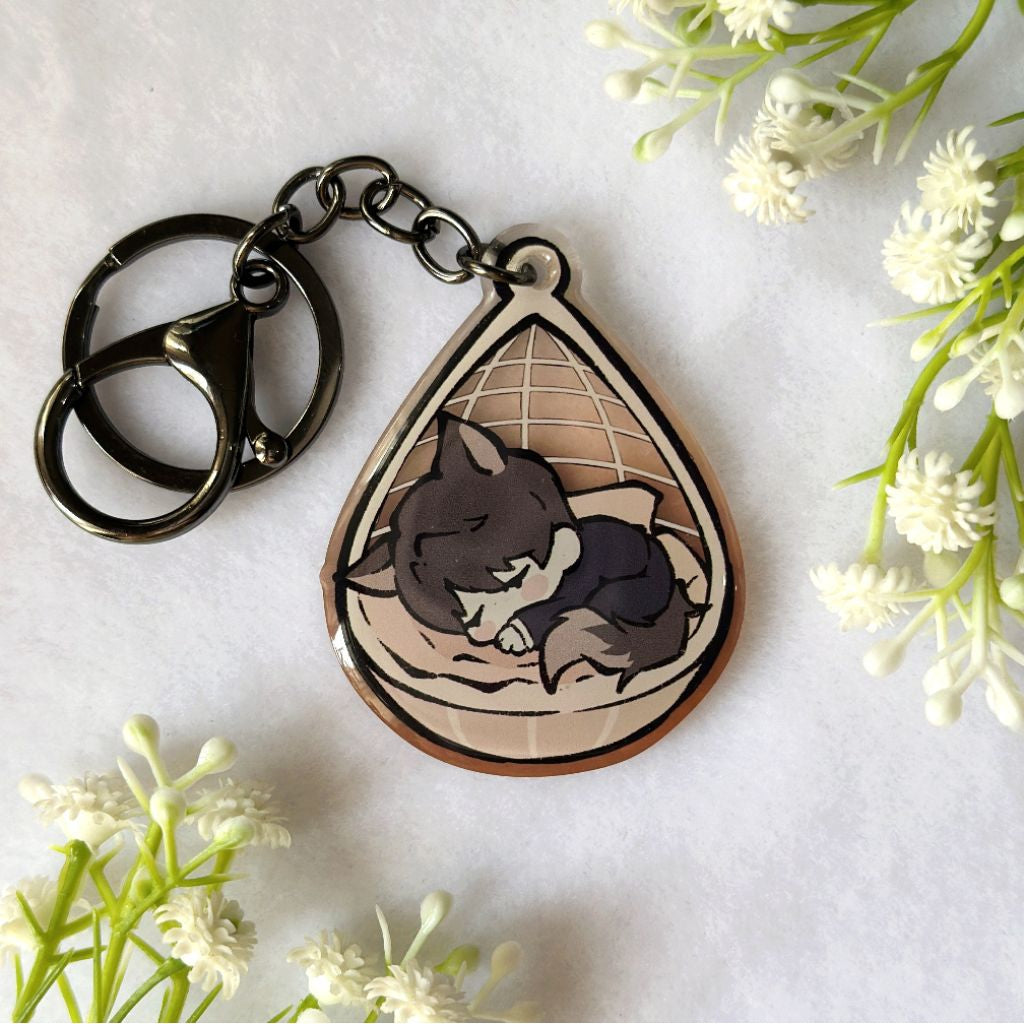 Love and Deepspace Acrylic Epoxy Keychain Pendant