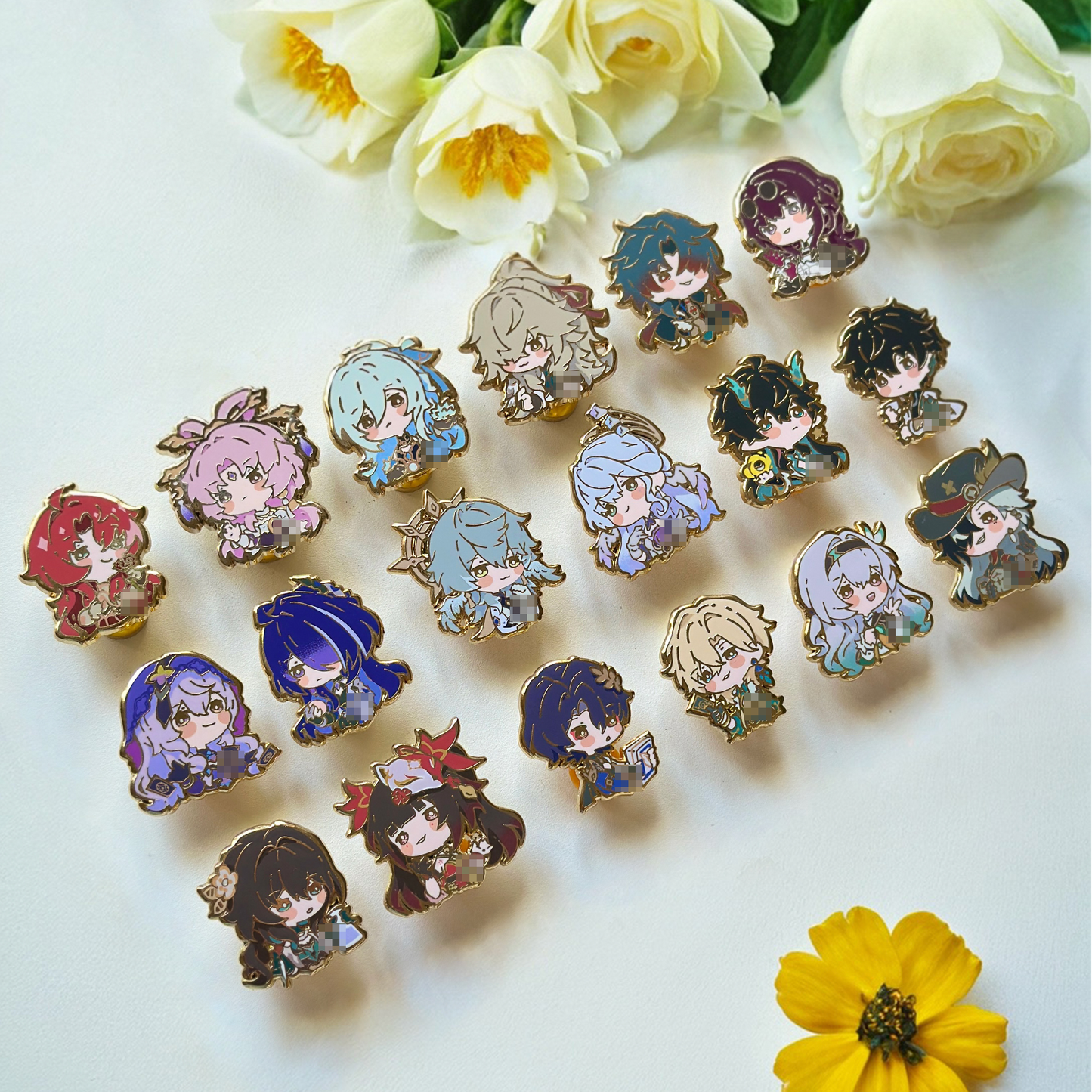 Honkai Star Rail Enamel Pin - Tiny Bites Series