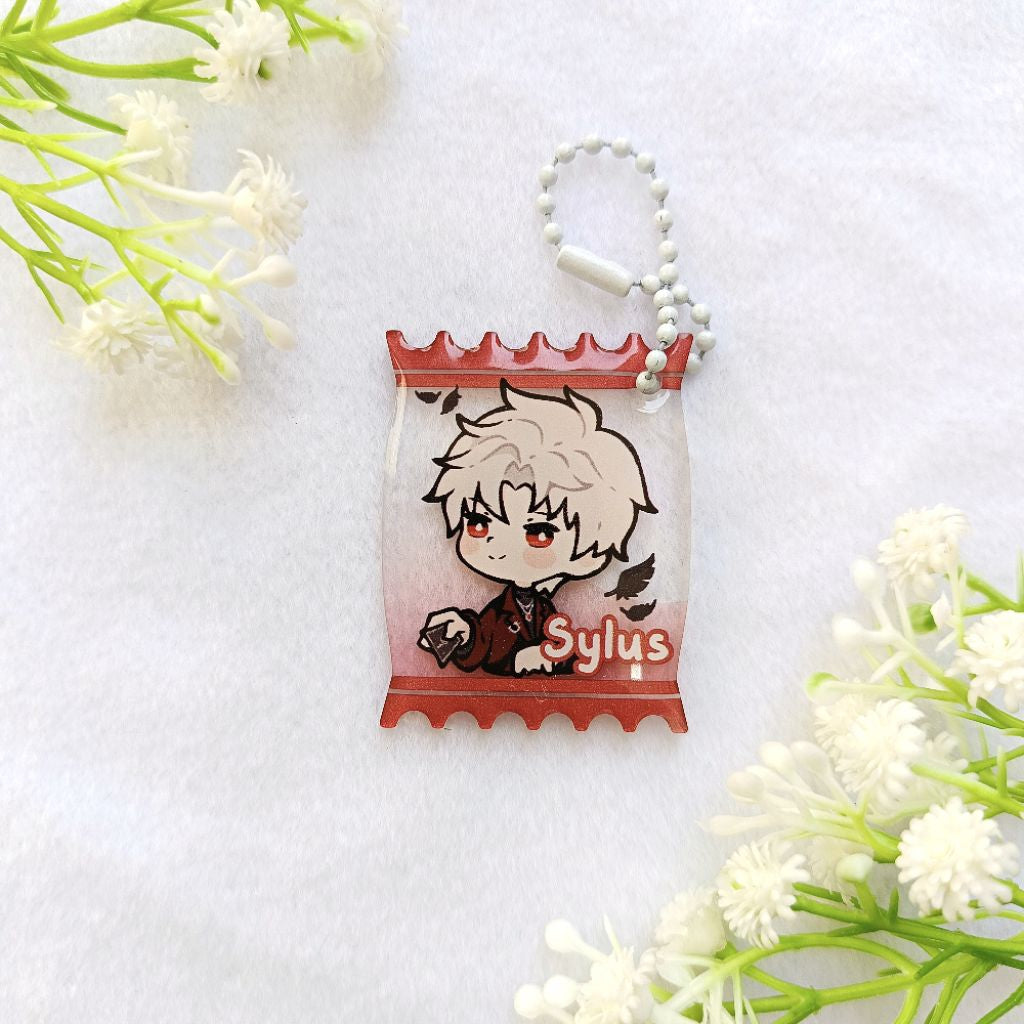 Love and Deepspace Epoxy Acrylic Charm - Candy Shaped