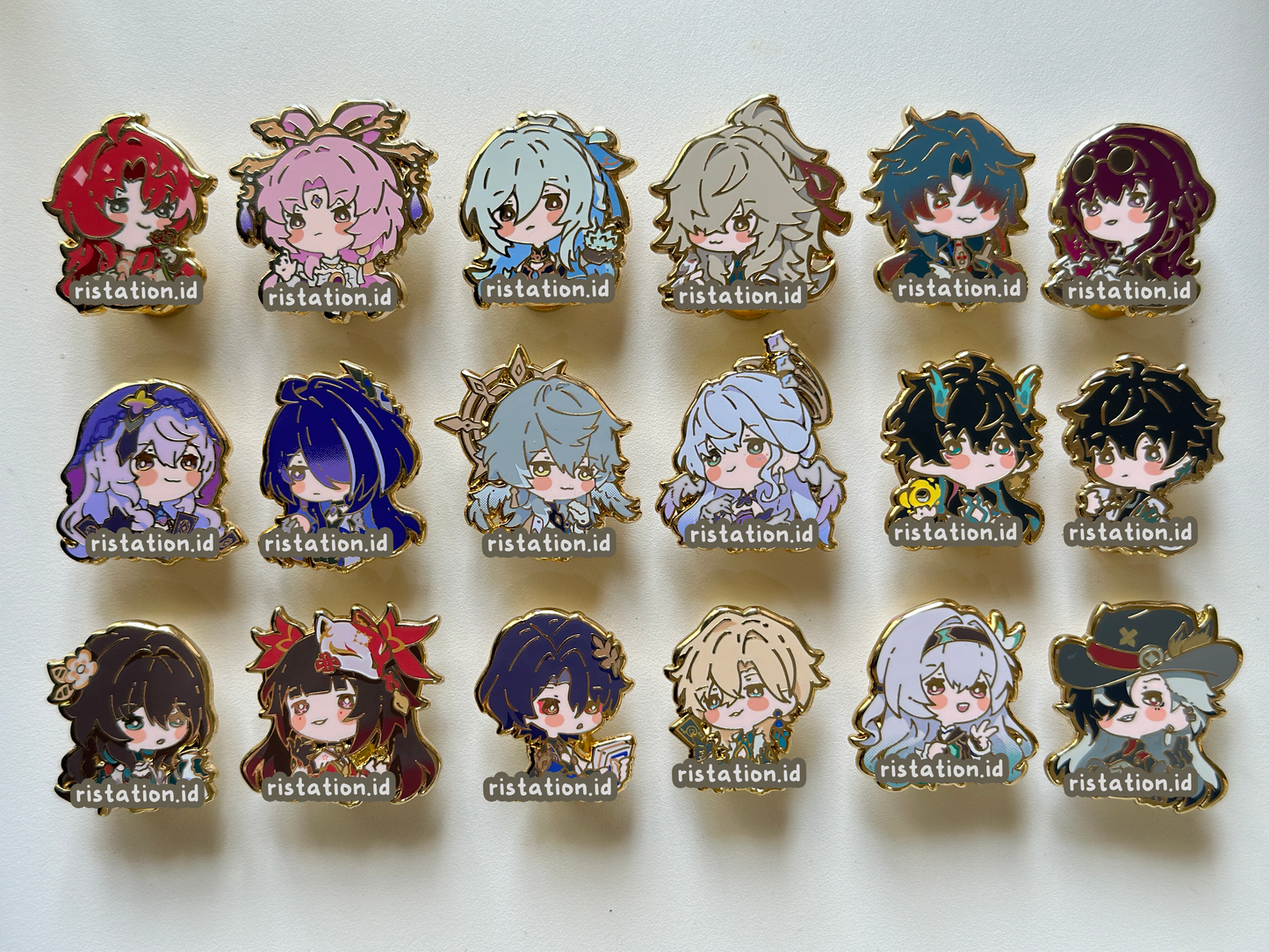 Honkai Star Rail Enamel Pin - Tiny Bites Series