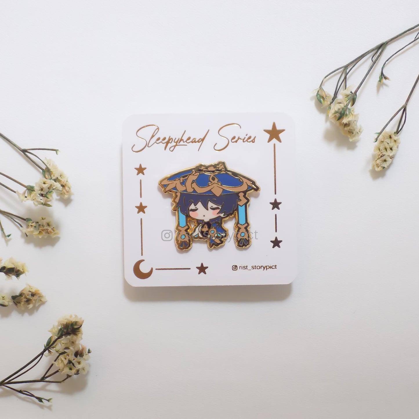 Second Grade - Genshin Impact Cute Characters Sleepyhead Series- Hard Enamel Pin