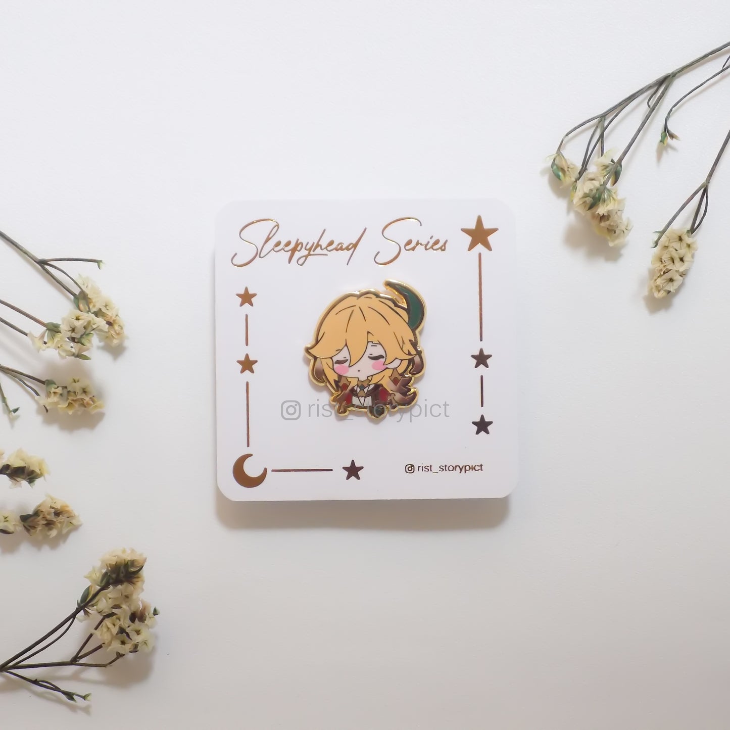 Second Grade - Genshin Impact Cute Characters Sleepyhead Series- Hard Enamel Pin