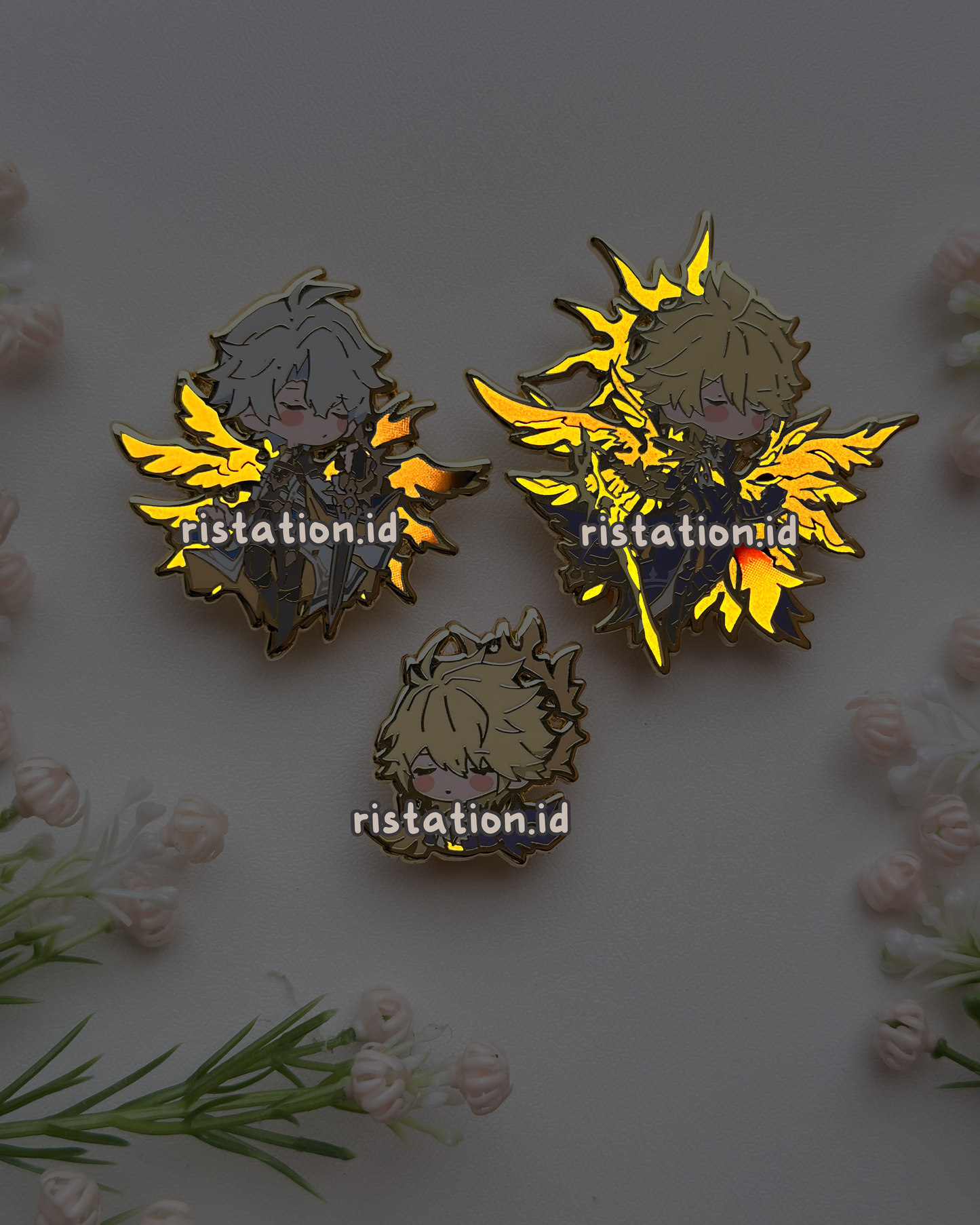 Honkai Star Rail Cute Characters - Glow in the Dark - Hard Enamel Pin Gold Color Part 5