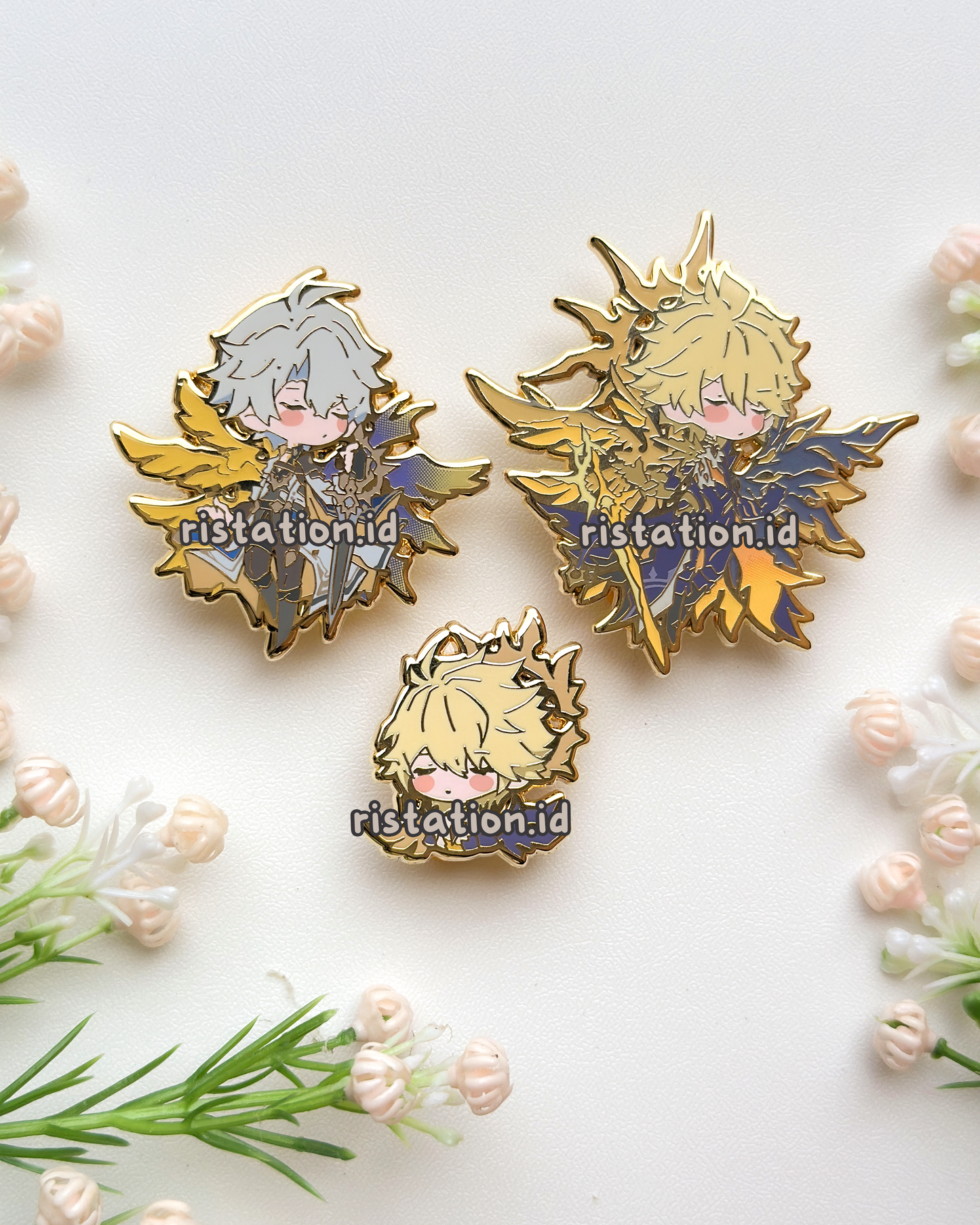 Honkai Star Rail Cute Characters - Glow in the Dark - Hard Enamel Pin Gold Color Part 5