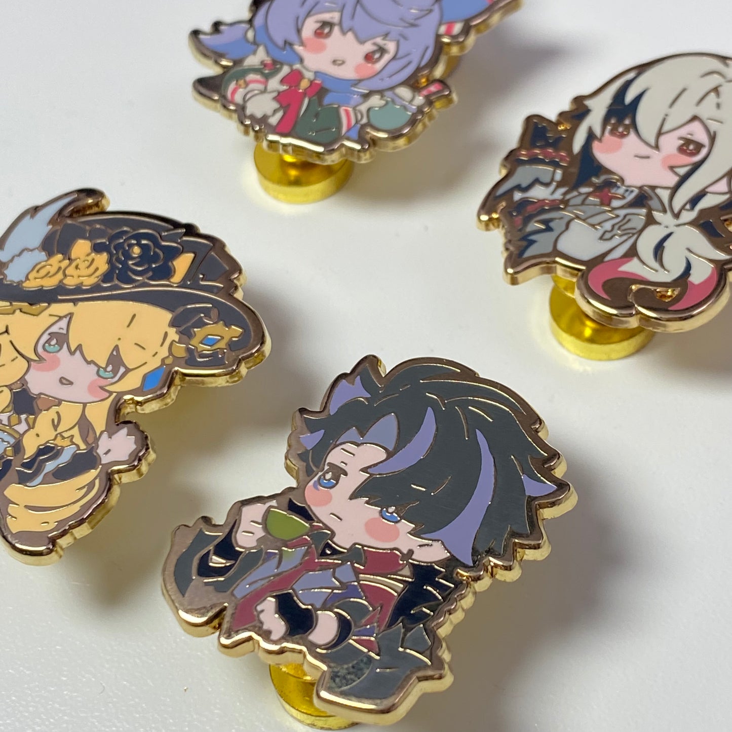 Genshin Impact Enamel Pin - Tiny Bites Series I