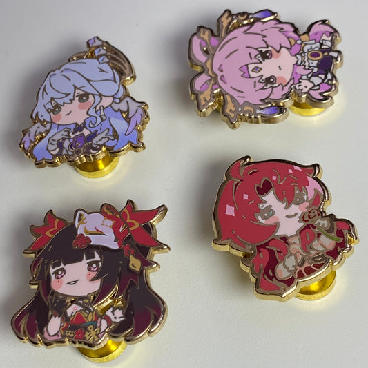 Honkai Star Rail Enamel Pin - Tiny Bites Series I