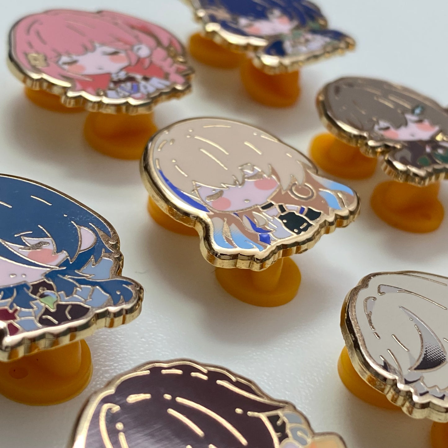 Honkai Star Rail Cute Characters - Small Hard Enamel Pin - Sleepyhead Series 1