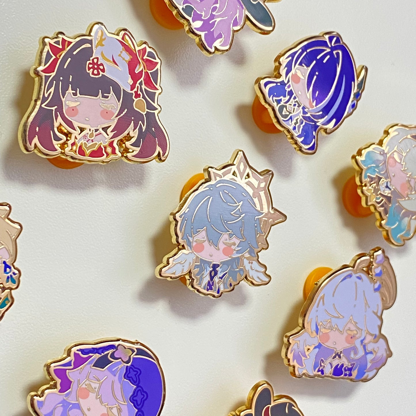 Honkai Star Rail Cute Characters - Small Hard Enamel Pin - Sleepyhead Series 3