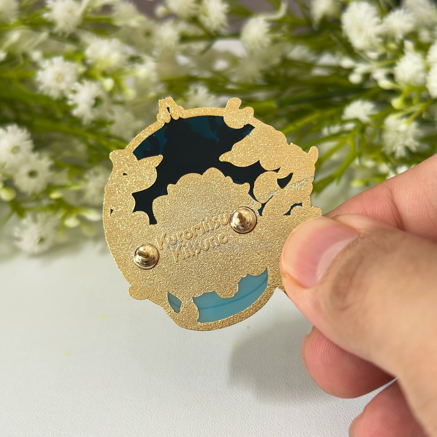 Honkai Star Rail - Jing Yuan Emblem - Glow in the Dark - Hard Enamel Pin