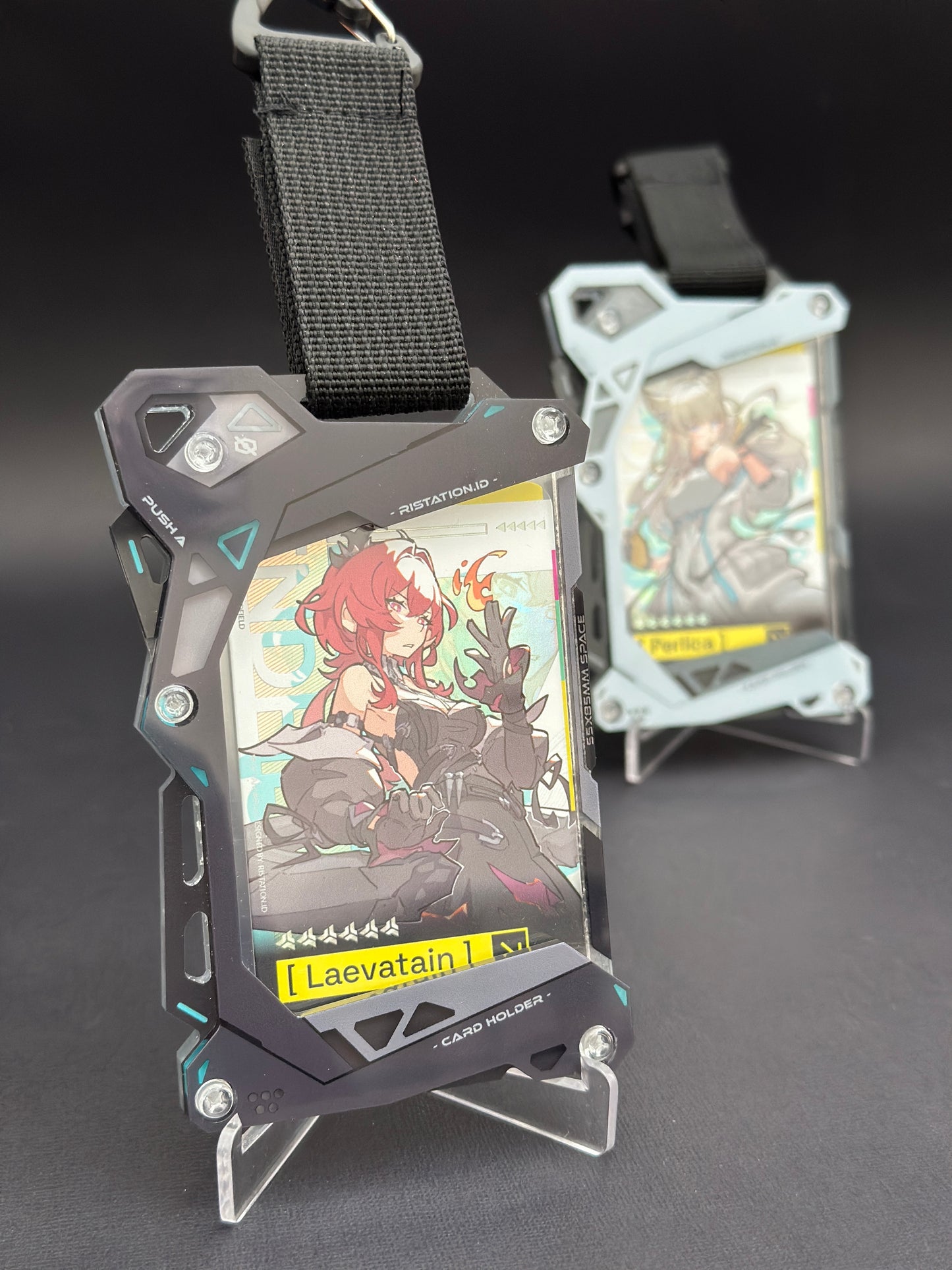 (PRE-ORDER) Mecha Style Slide Card Holder