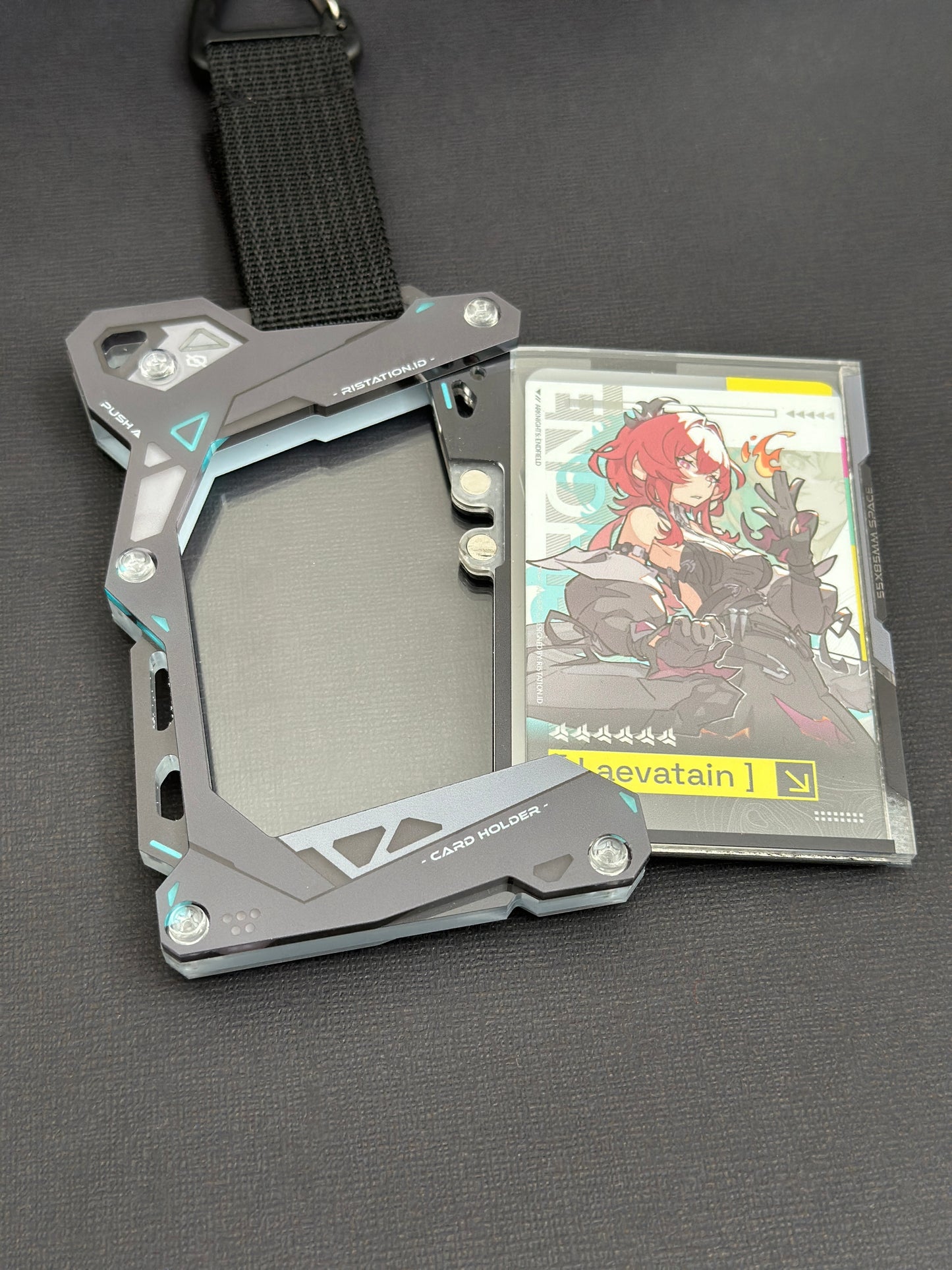 (PRE-ORDER) Mecha Style Slide Card Holder