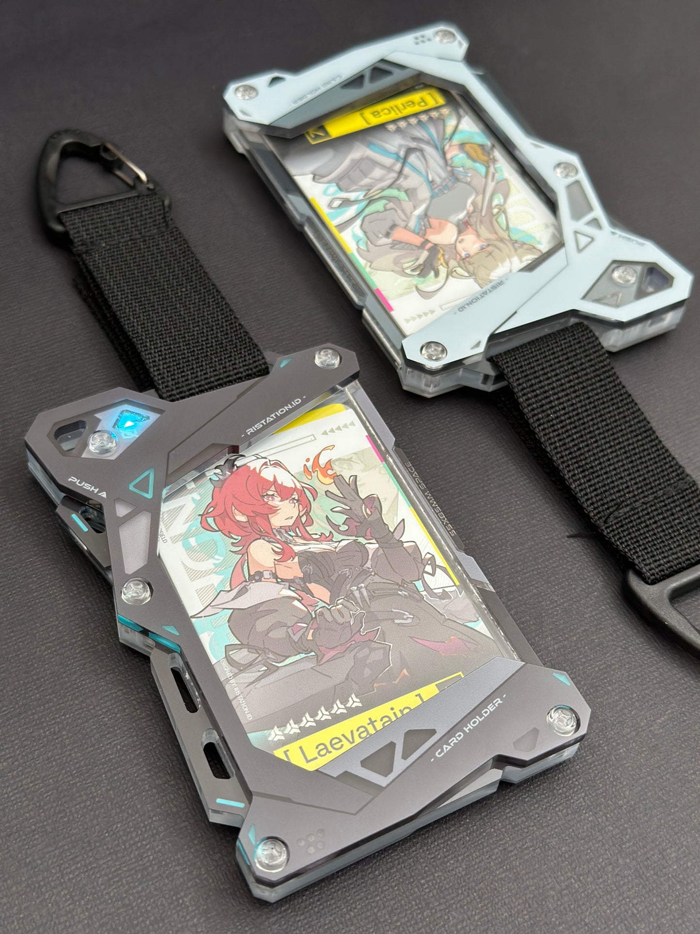 (PRE-ORDER) Mecha Style Slide Card Holder