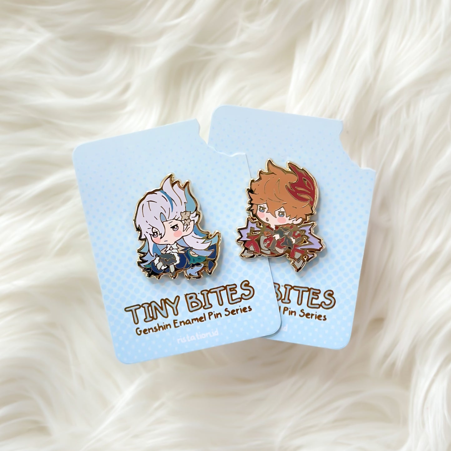 Genshin Impact Enamel Pin - Tiny Bites Series