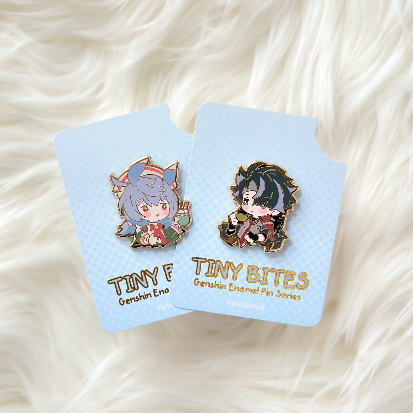 Genshin Impact Enamel Pin - Tiny Bites Series