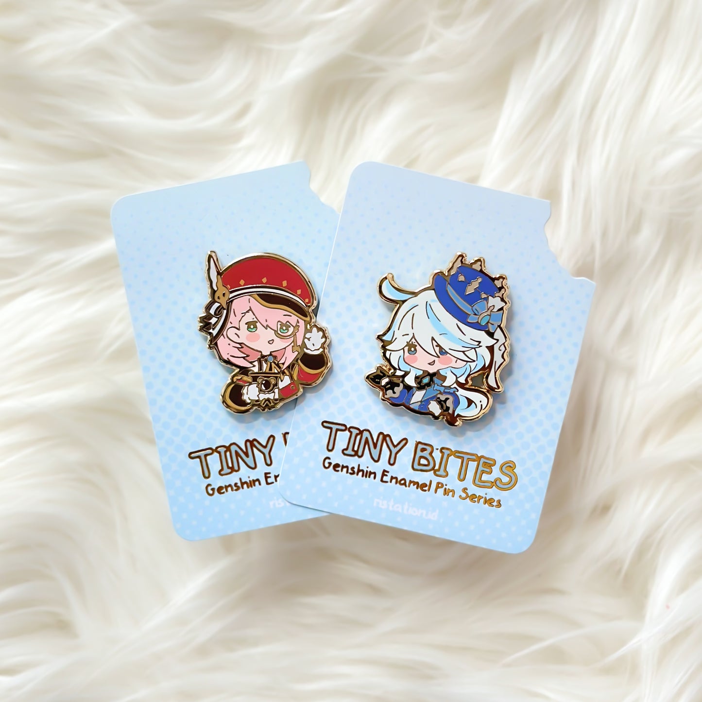 Genshin Impact Enamel Pin - Tiny Bites Series