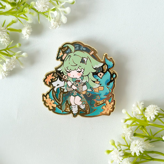 Honkai Star Rail - Huo Huo - Glow in the Dark - Hard Enamel Pin