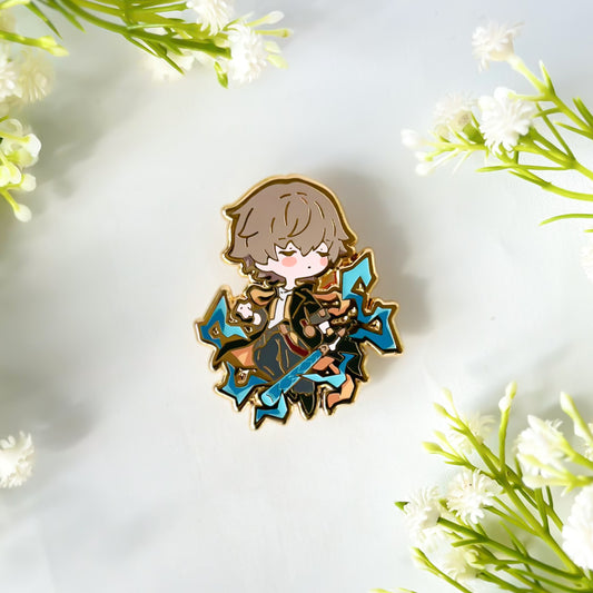 Honkai Star Rail - Caelus - Glow in the Dark - Hard Enamel Pin