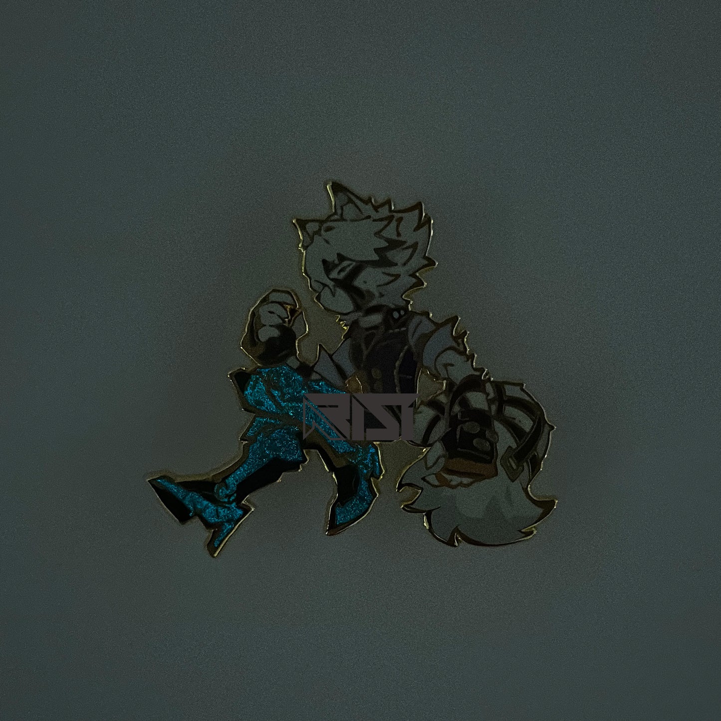 Von Lycaon - Zenless Zone Zero - Glow In the Dark - Hard Enamel Pin