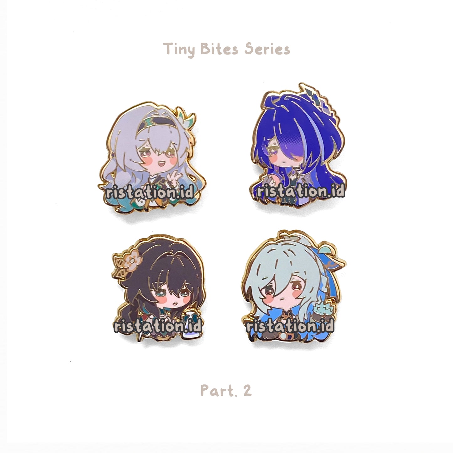 Honkai Star Rail Enamel Pin - Tiny Bites Series II