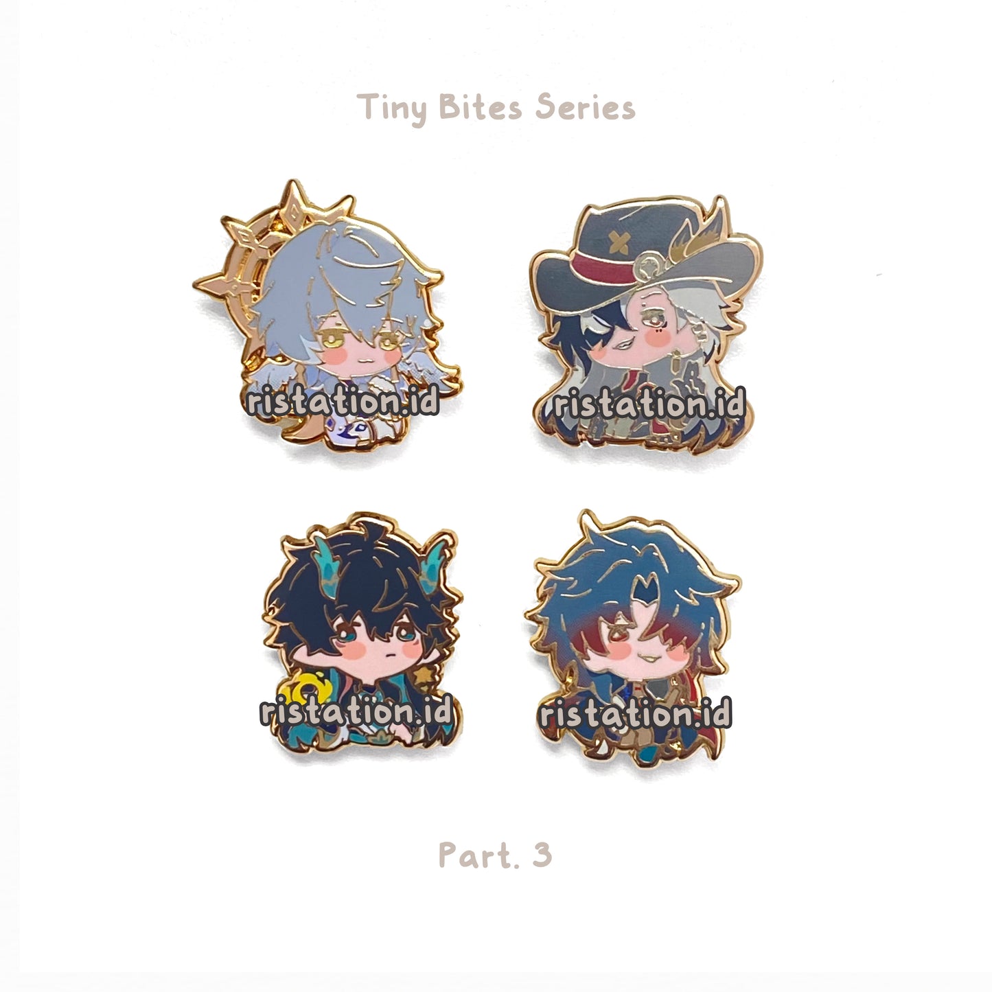 Honkai Star Rail Enamel Pin - Tiny Bites Series III
