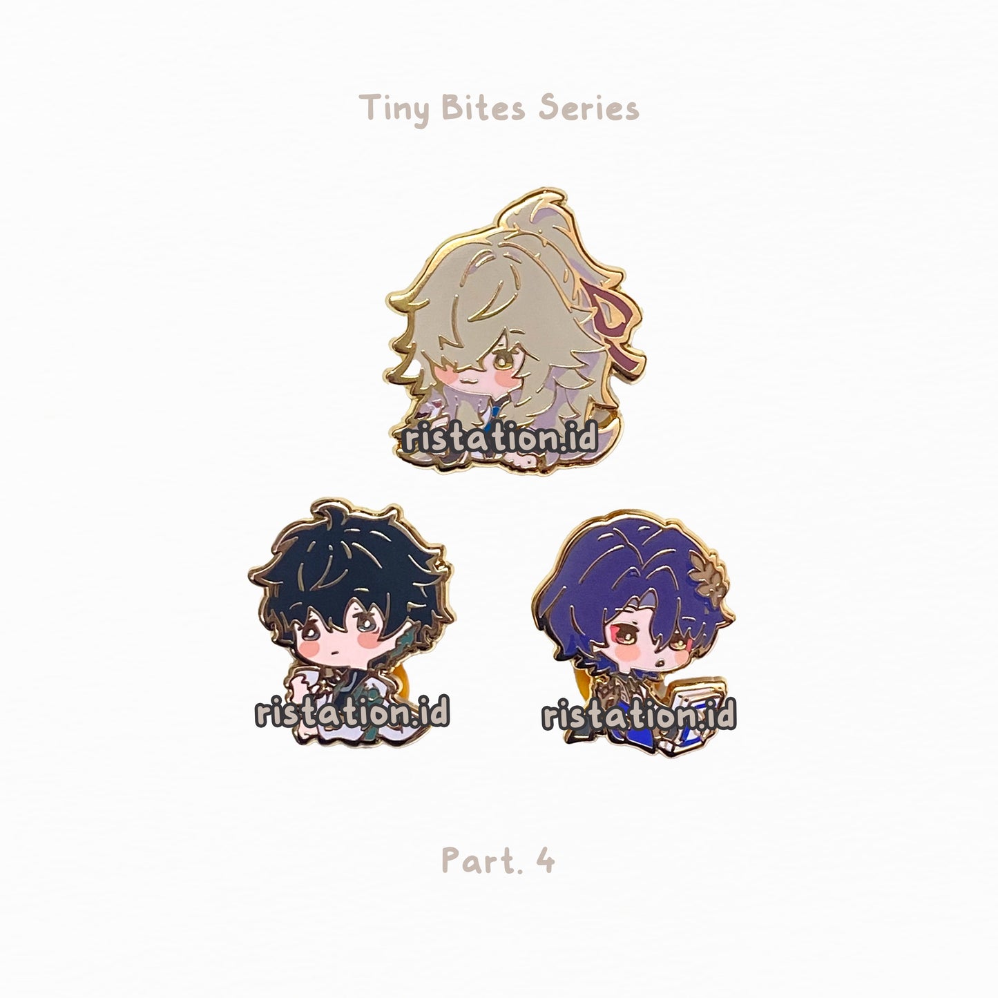 Honkai Star Rail Enamel Pin - Tiny Bites Series IV