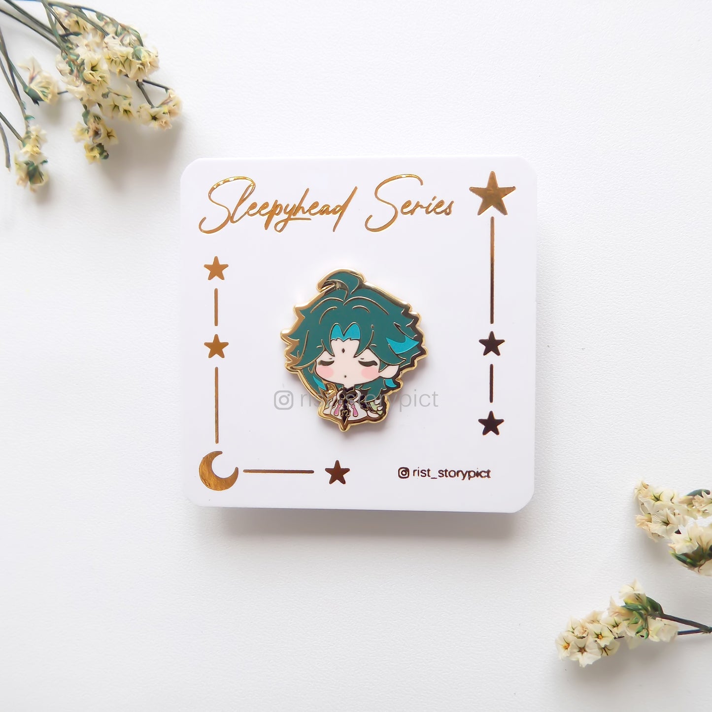 Second Grade - Genshin Impact Cute Characters Sleepyhead Series- Hard Enamel Pin