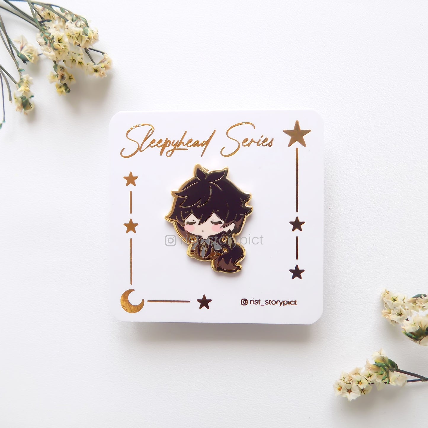 Second Grade - Genshin Impact Cute Characters Sleepyhead Series- Hard Enamel Pin