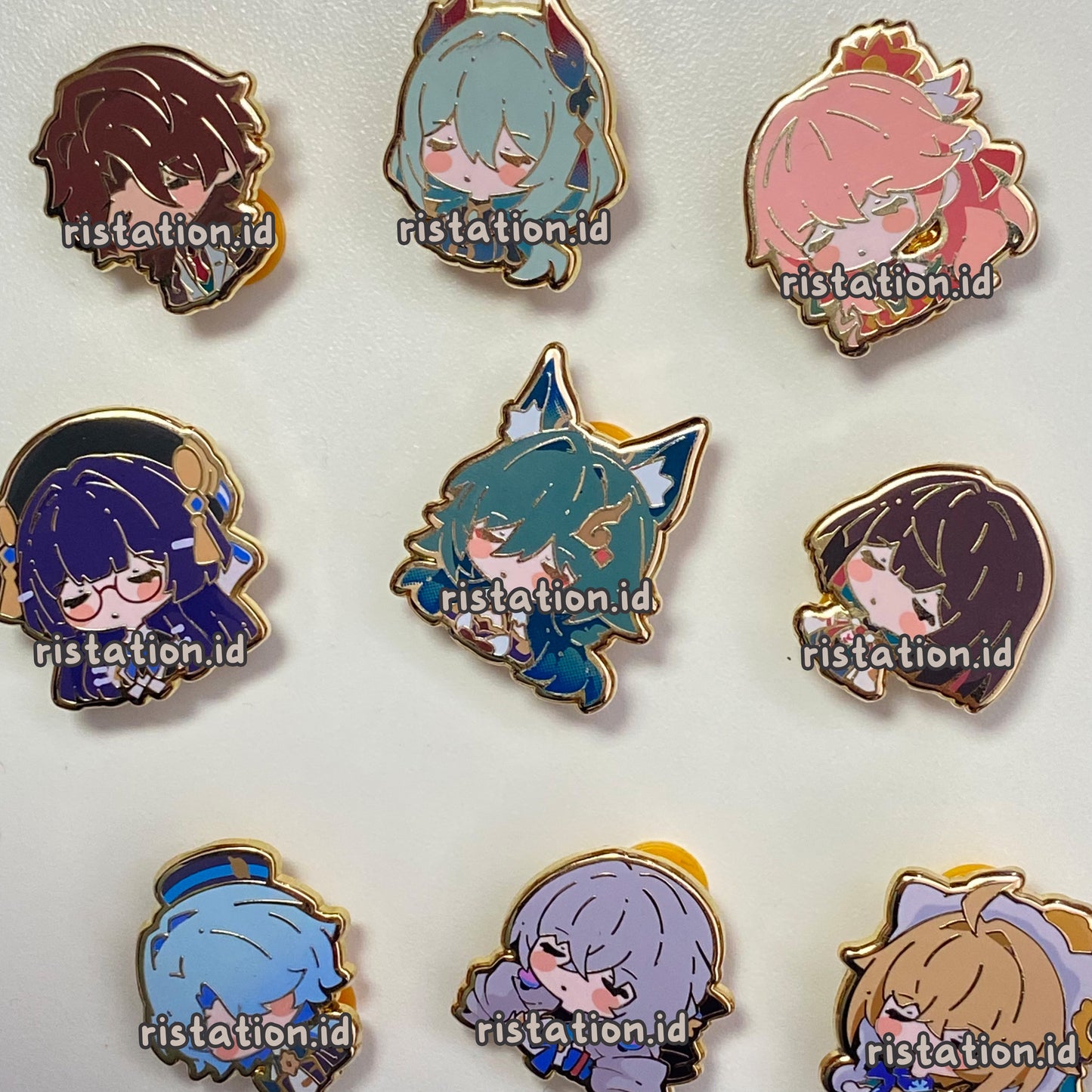 Honkai Star Rail Cute Characters - Small Hard Enamel Pin - Sleepyhead Series 5
