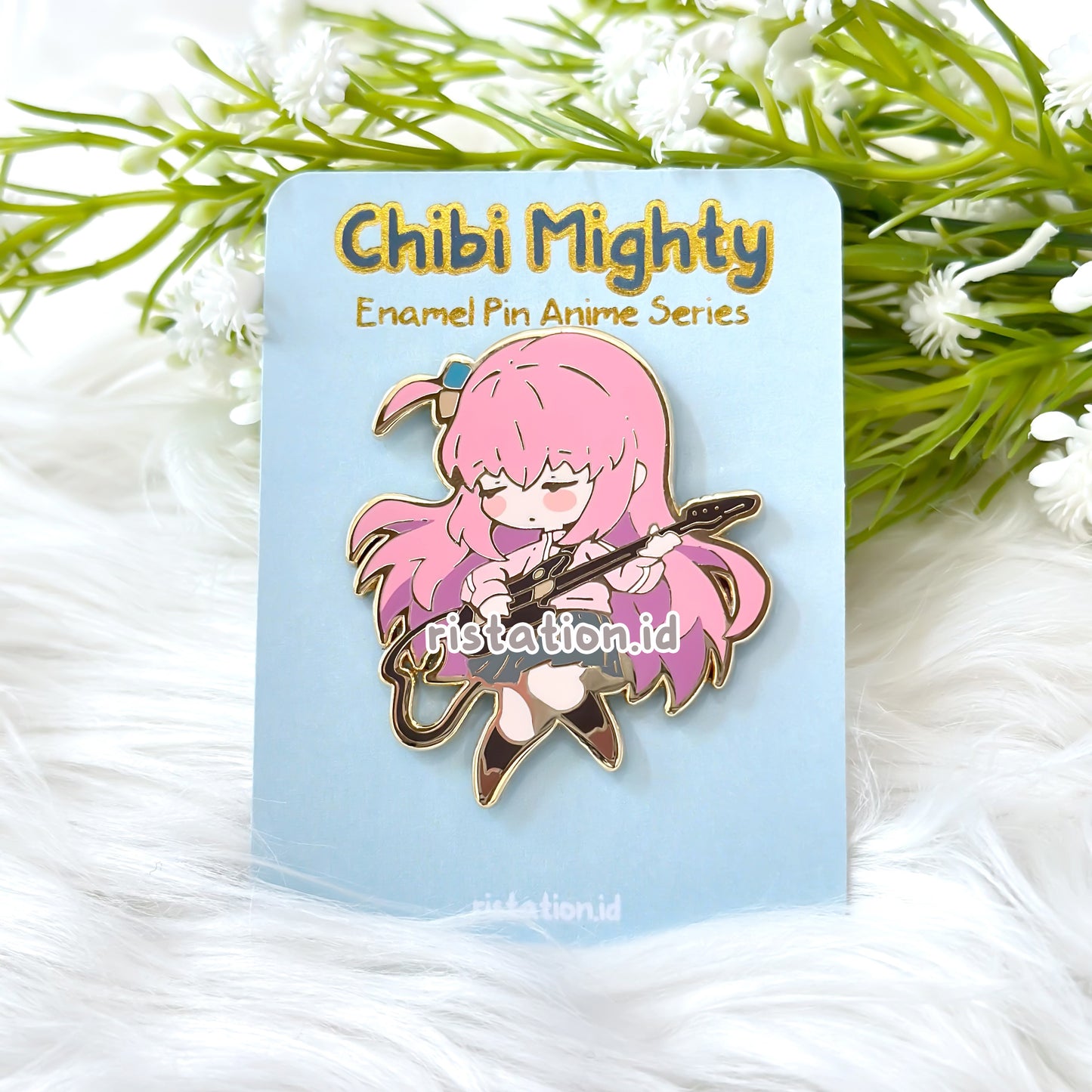 Anime Inspired Hard enamel Pin - Chibi Mighty Series - Bocchi The Rock