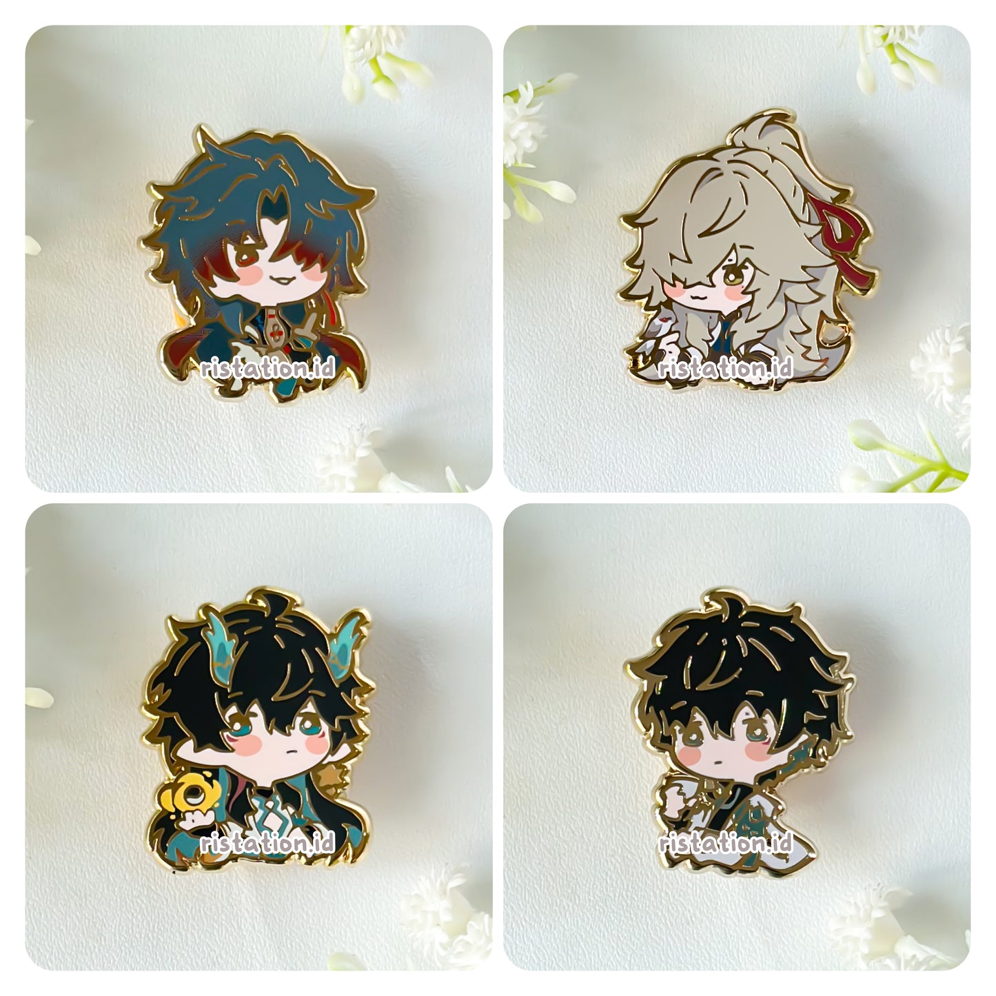 Honkai Star Rail Enamel Pin - Tiny Bites Series