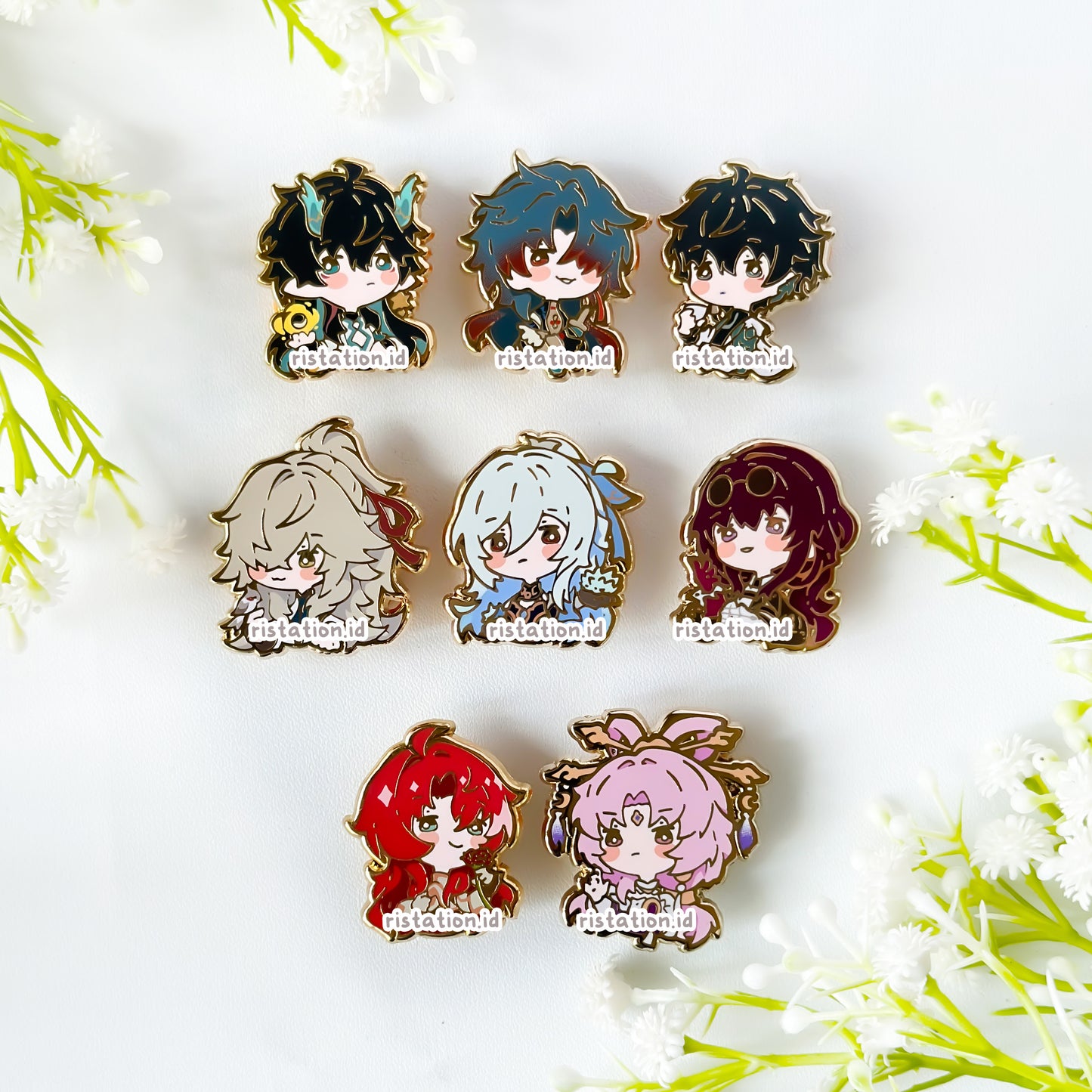 Honkai Star Rail Enamel Pin - Tiny Bites Series