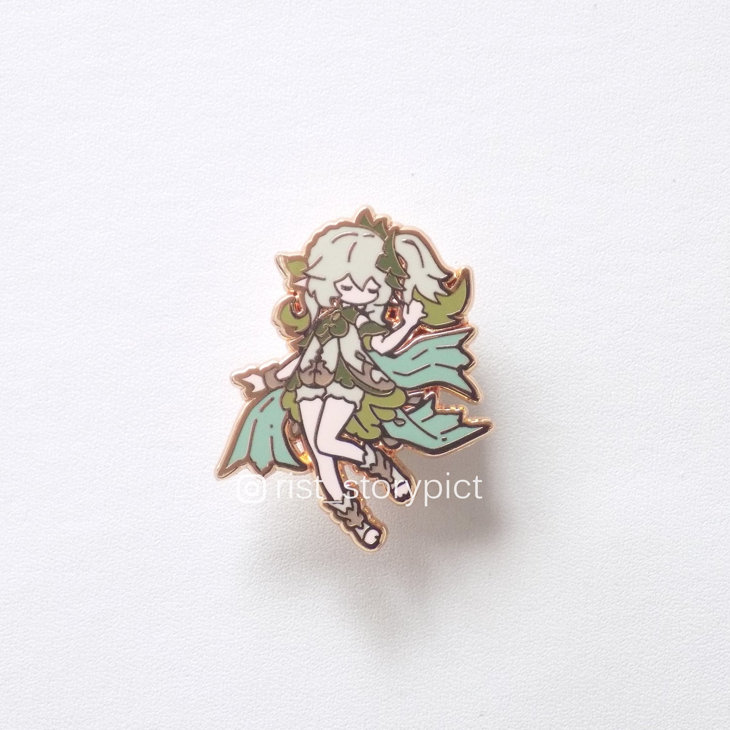 Genshin Impact Cute Character Hard Enamel Pin- Rose Gold (part 2)