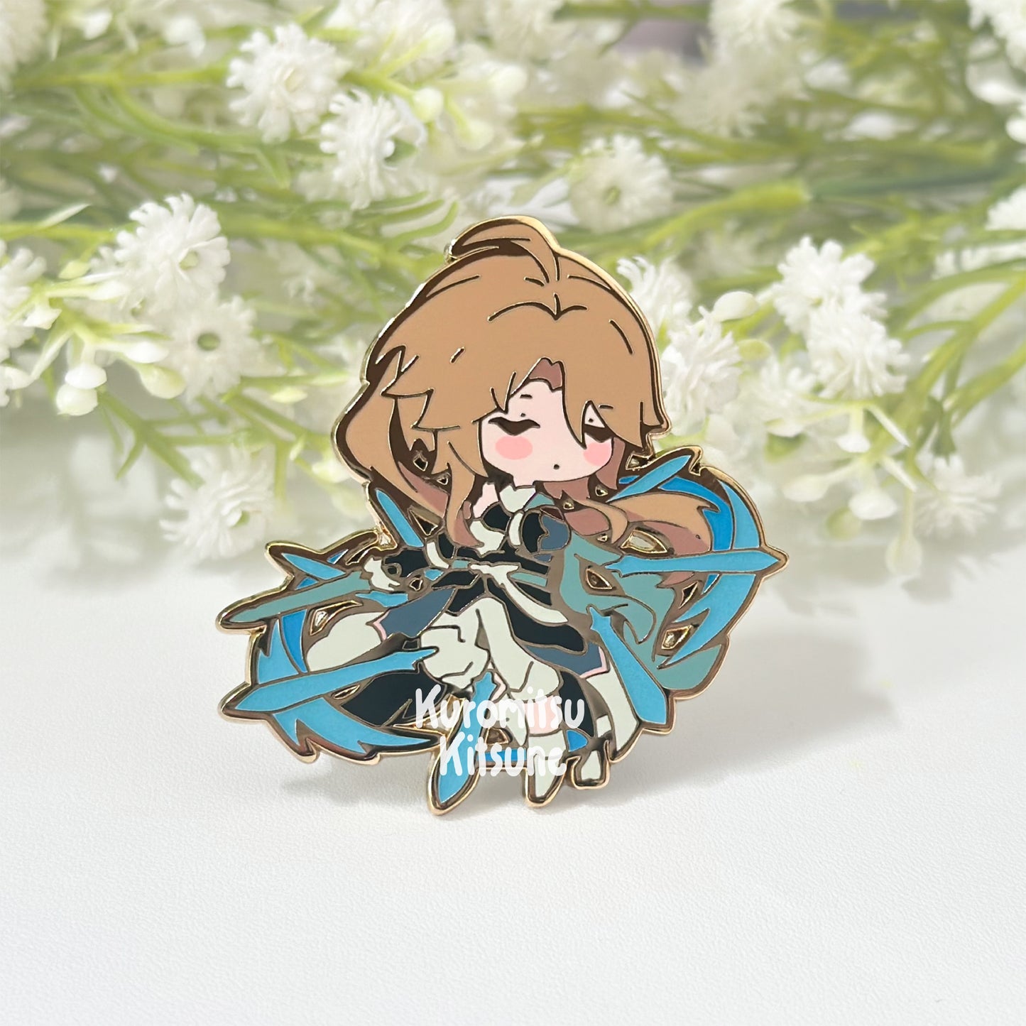 Honkai Star Rail - Yanqing - Glow in the Dark - Hard Enamel Pin